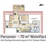 Casa Ueberall - Ruhige Dg-ferienwohnung Fuer 2 Erwachsene In Burg - Balkon Mit Abendsonne, Hochwertige Ausstattung, Ueberdachter E-bike-stellplatz, Naehe Zur Altstadt & Restaurants *