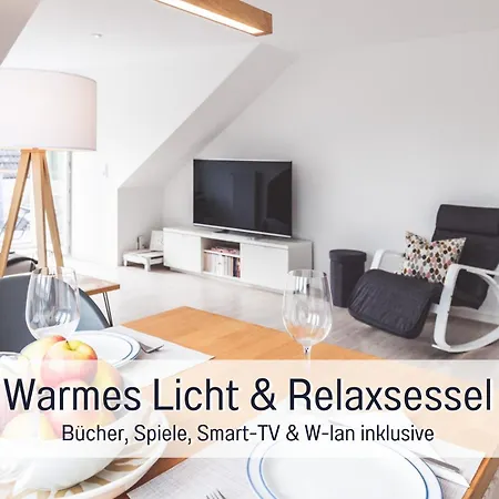 شقة Casa Ueberall - Ruhige Dg-ferienwohnung Fuer 2 Erwachsene In Burg - Balkon Mit Abendsonne, Hochwertige Ausstattung, Ueberdachter E-bike-stellplatz, Naehe Zur Altstadt & Restaurants *
