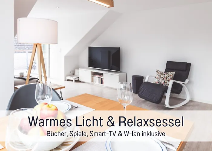 Appartement Casa Ueberall - Ruhige Dg-ferienwohnung Fuer 2 Erwachsene In Burg - Balkon Mit Abendsonne, Hochwertige Ausstattung, Ueberdachter E-bike-stellplatz, Naehe Zur Altstadt & Restaurants *
